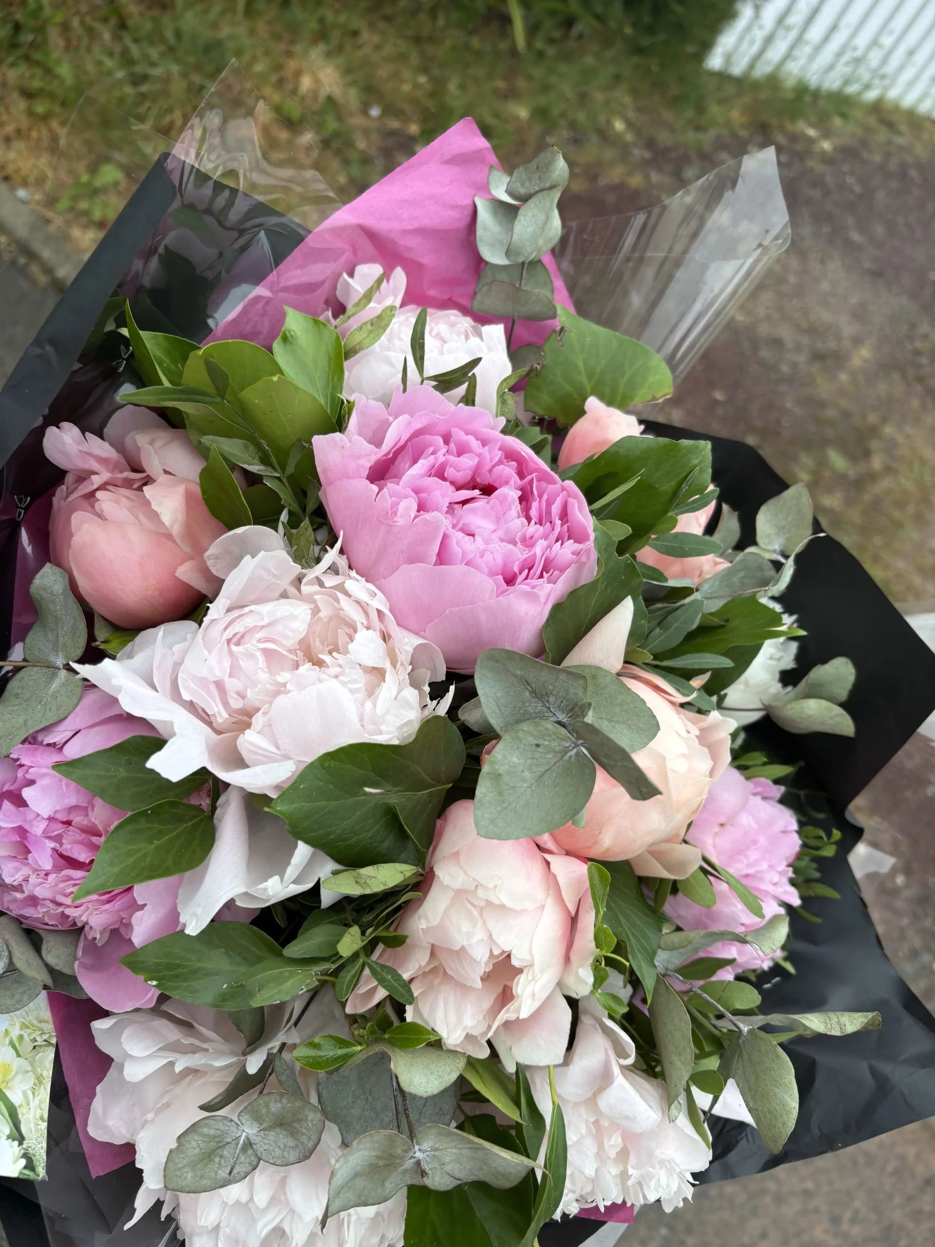 Bouquet de Pivoines, par L'Esprit Fleuriste, fleuriste à La Bouëxière