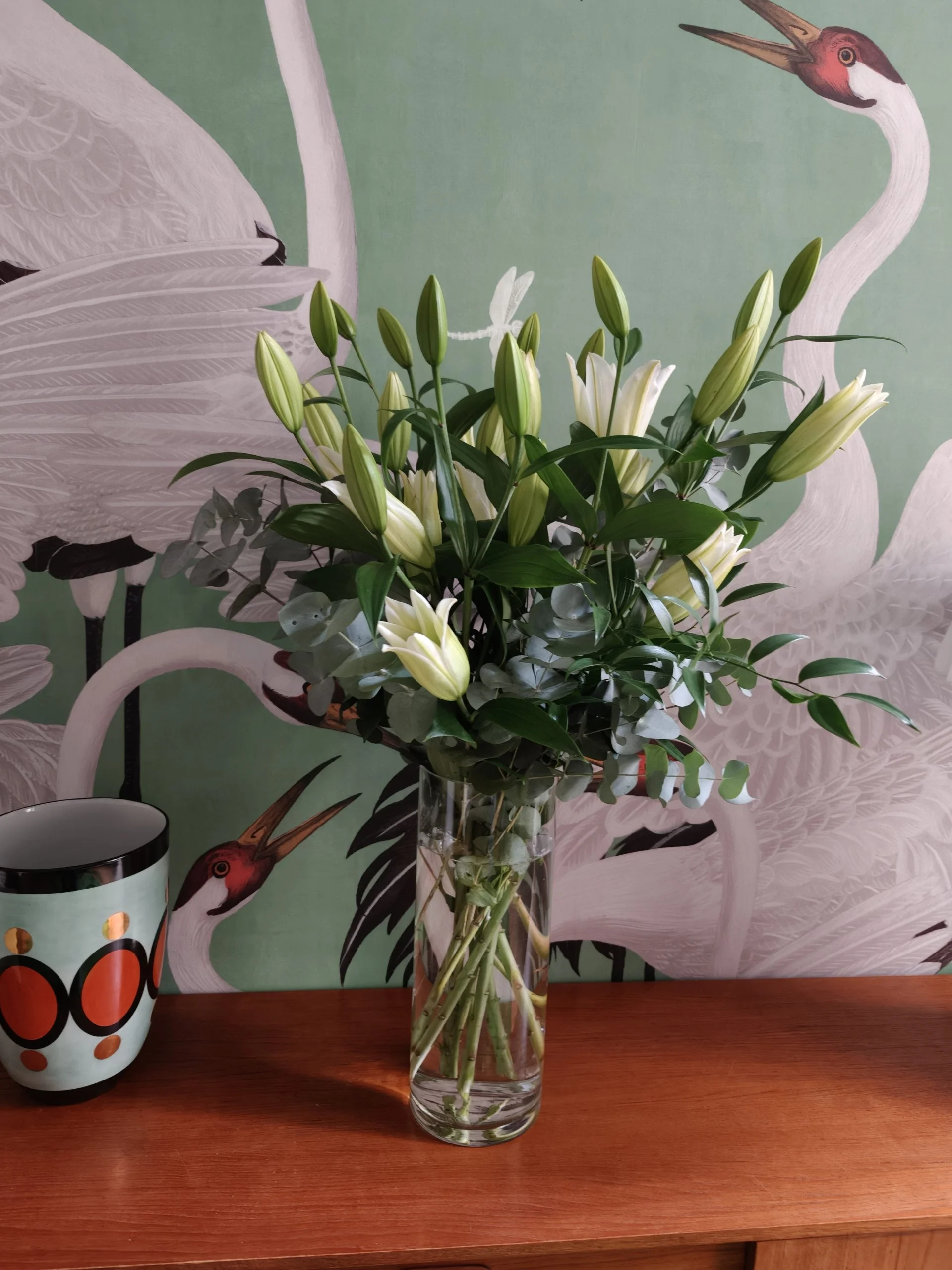 L&rsquo;élégant bouquet de lys, par La Belle Saison, fleuriste à Toulouse