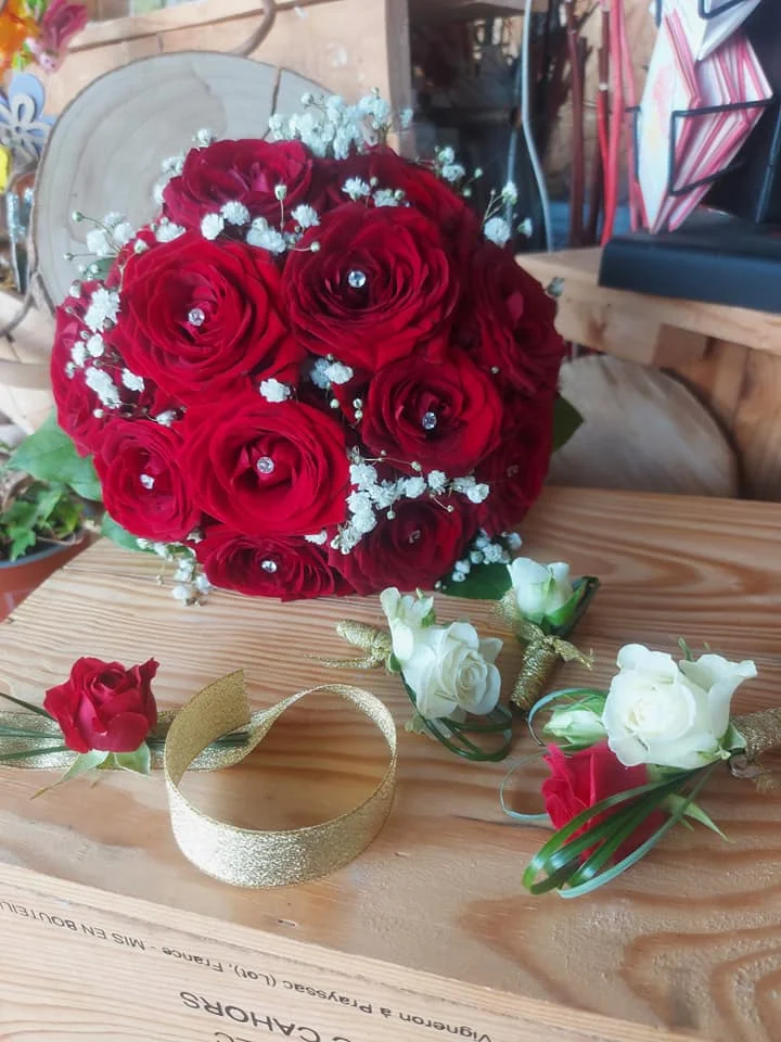Bouquet Mariage, par L'art and Flor, fleuriste à Pamiers