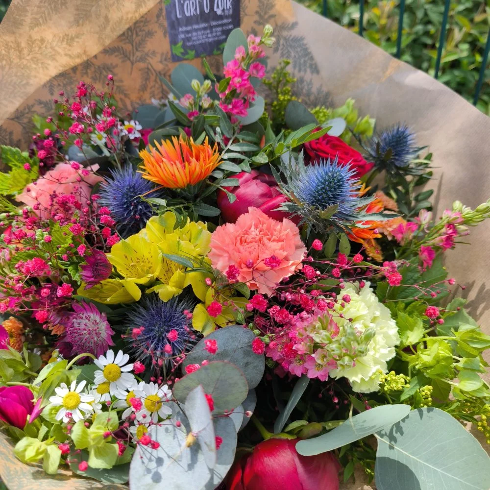 PEP'S, par L'ART Ô ZOIR, fleuriste à Tours