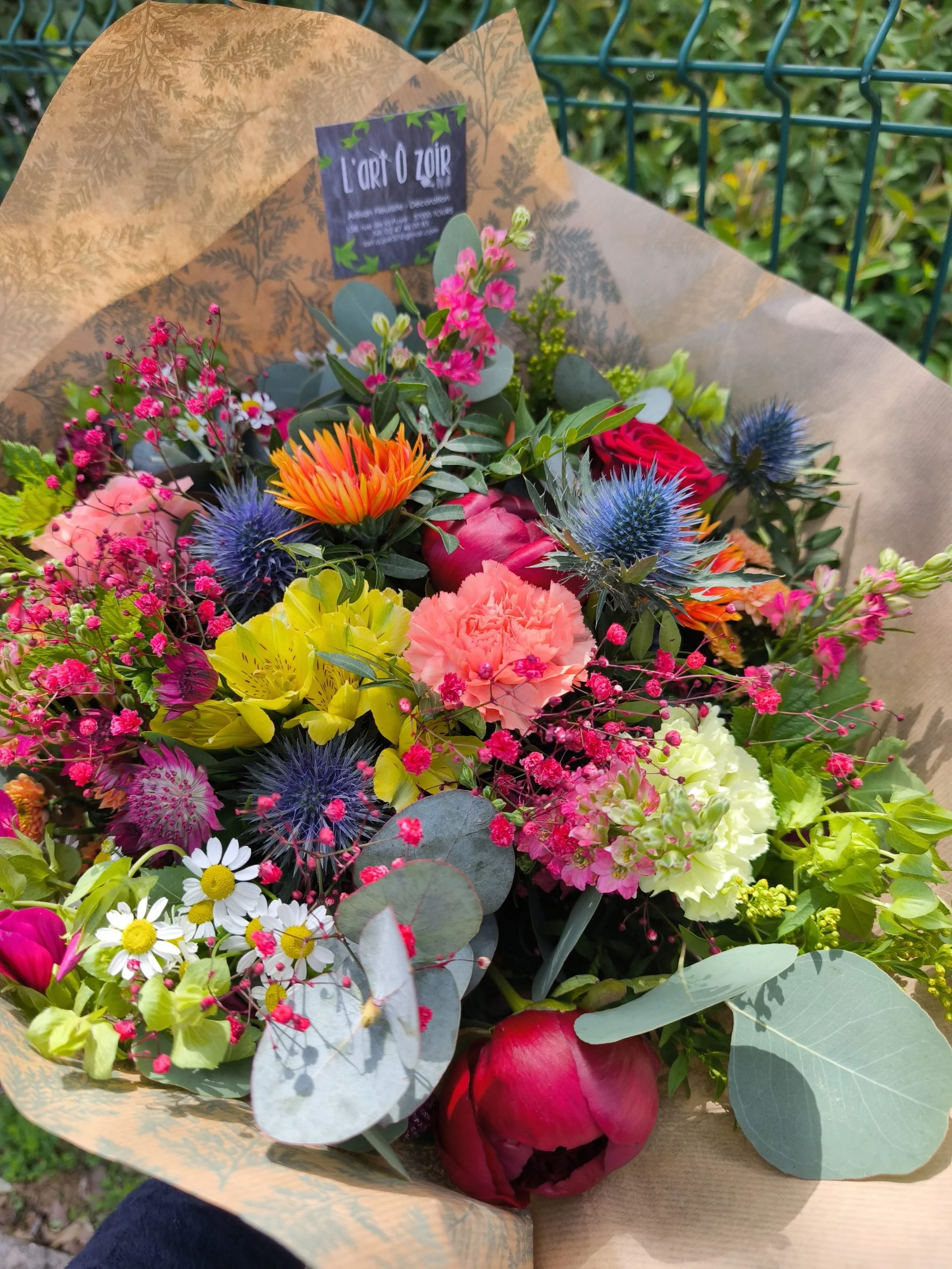 PEP&rsquo;S, par L'ART Ô ZOIR, fleuriste à Tours