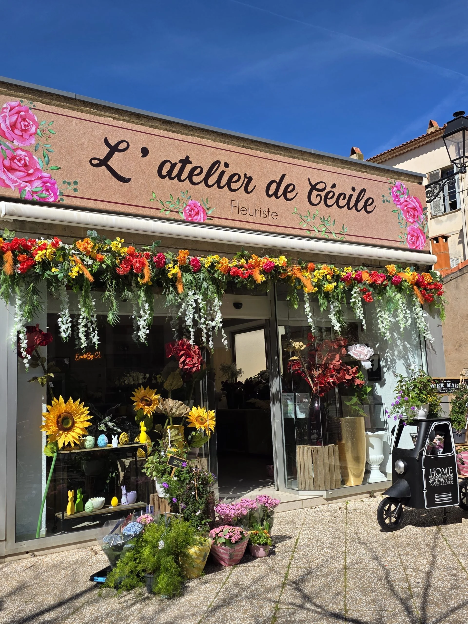 Livraison de fleurs L'Île-Rousse et proximité, par L'atelier de Cécile 2, artisan fleuriste