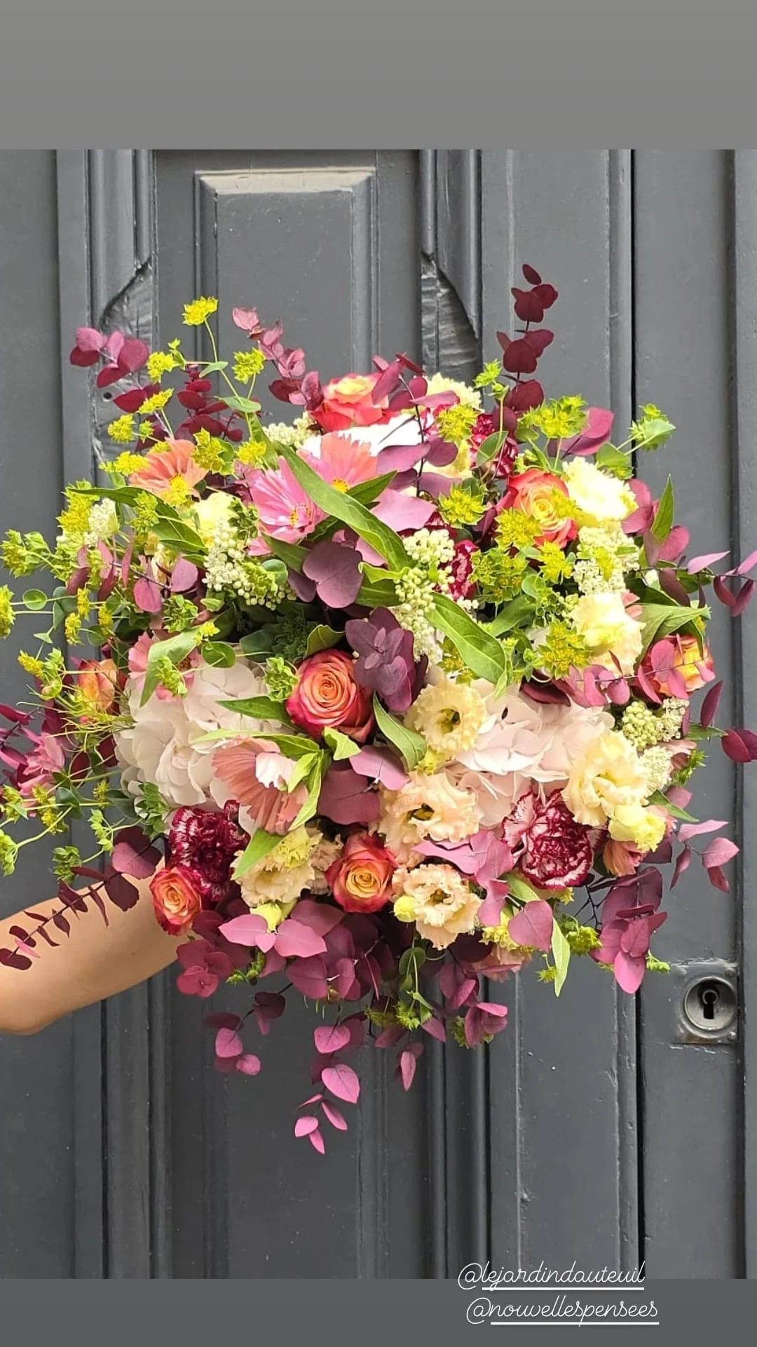 Bouquet Félicitations, par Le Jardin du 15e, fleuriste à Paris