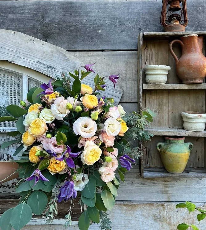 Bouquet Jardin, par Jackie Flore, fleuriste à Grasse