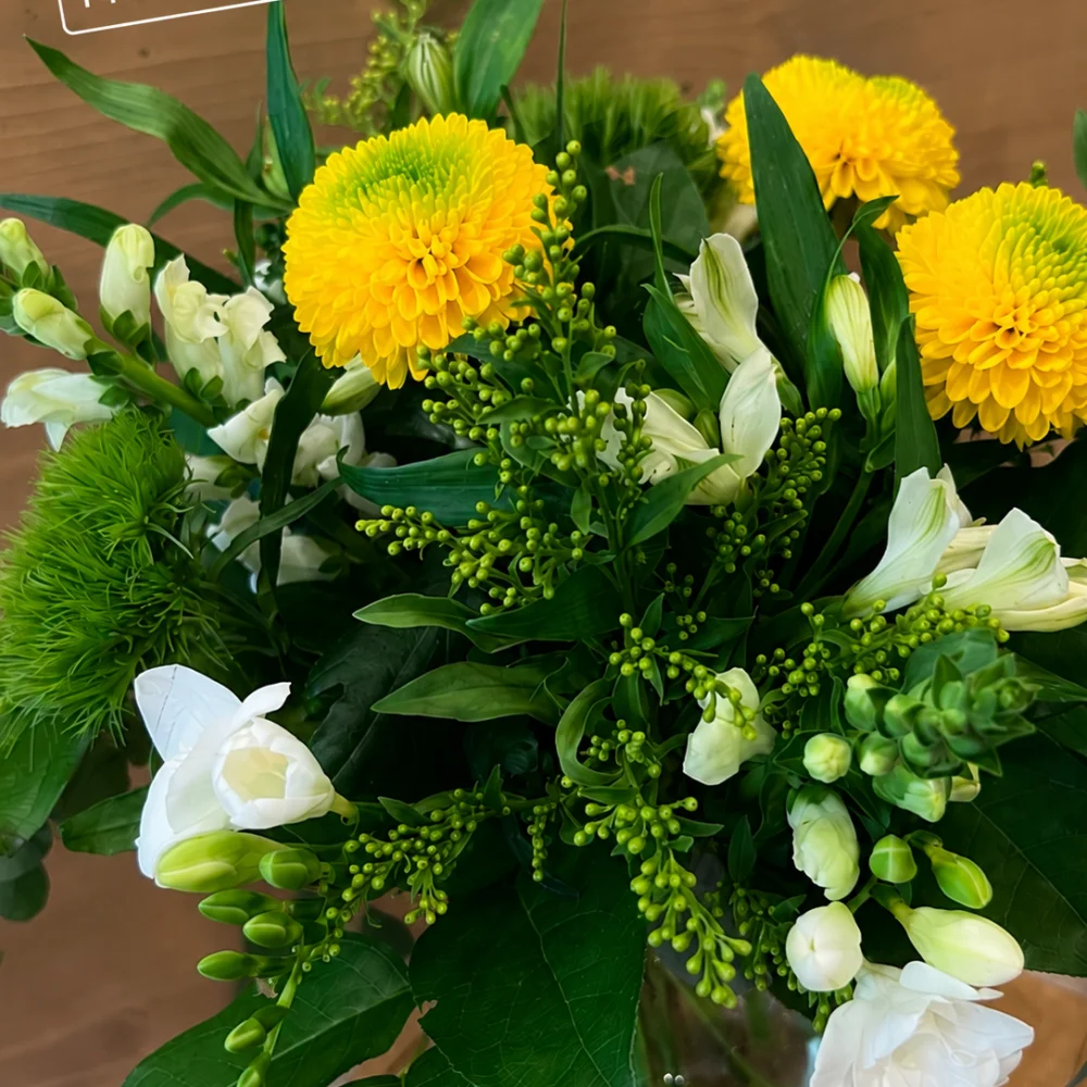 Bouquet Printemps, par Bertille, fleuriste à Beaune