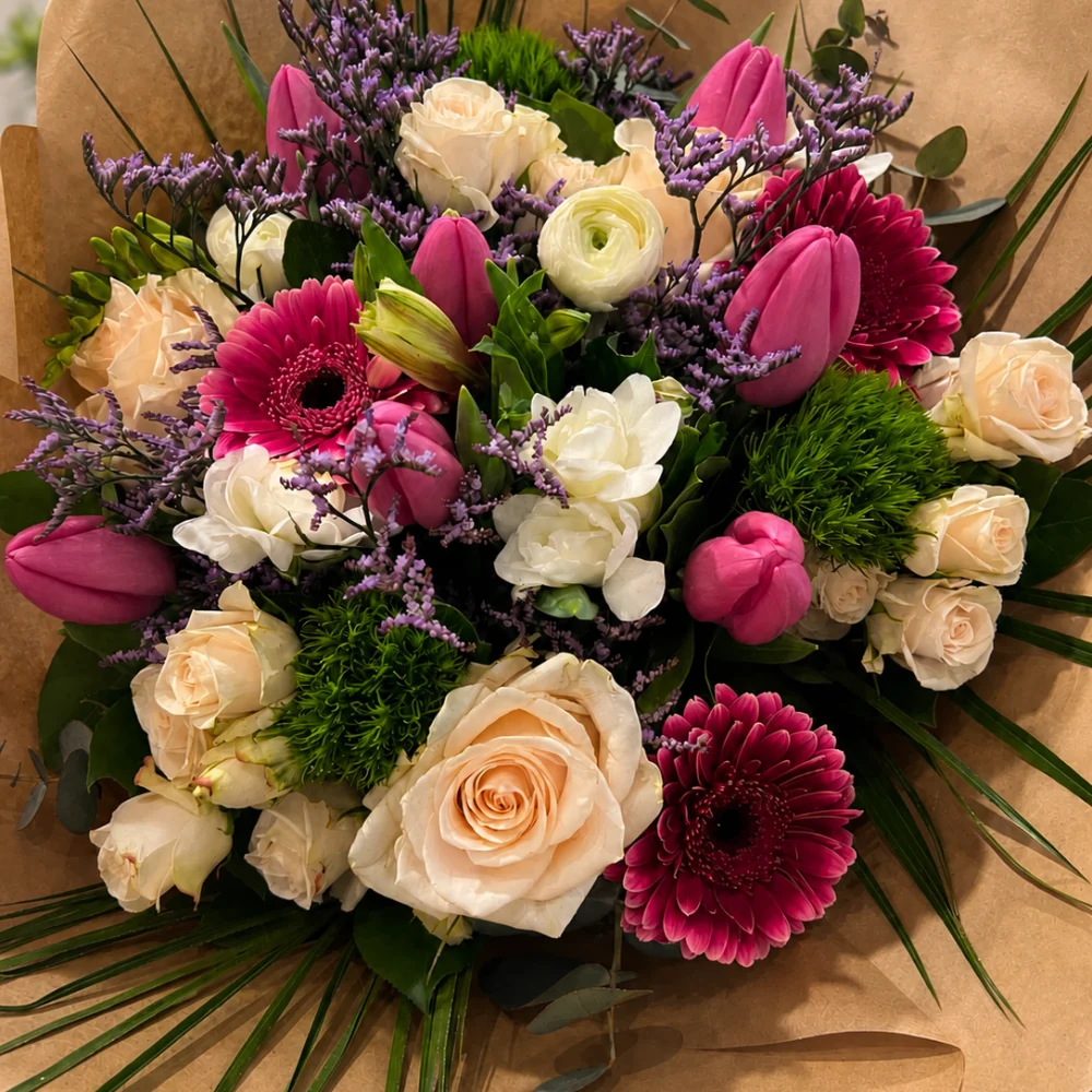 Bouquet Anniversaire, par Bertille, fleuriste à Beaune