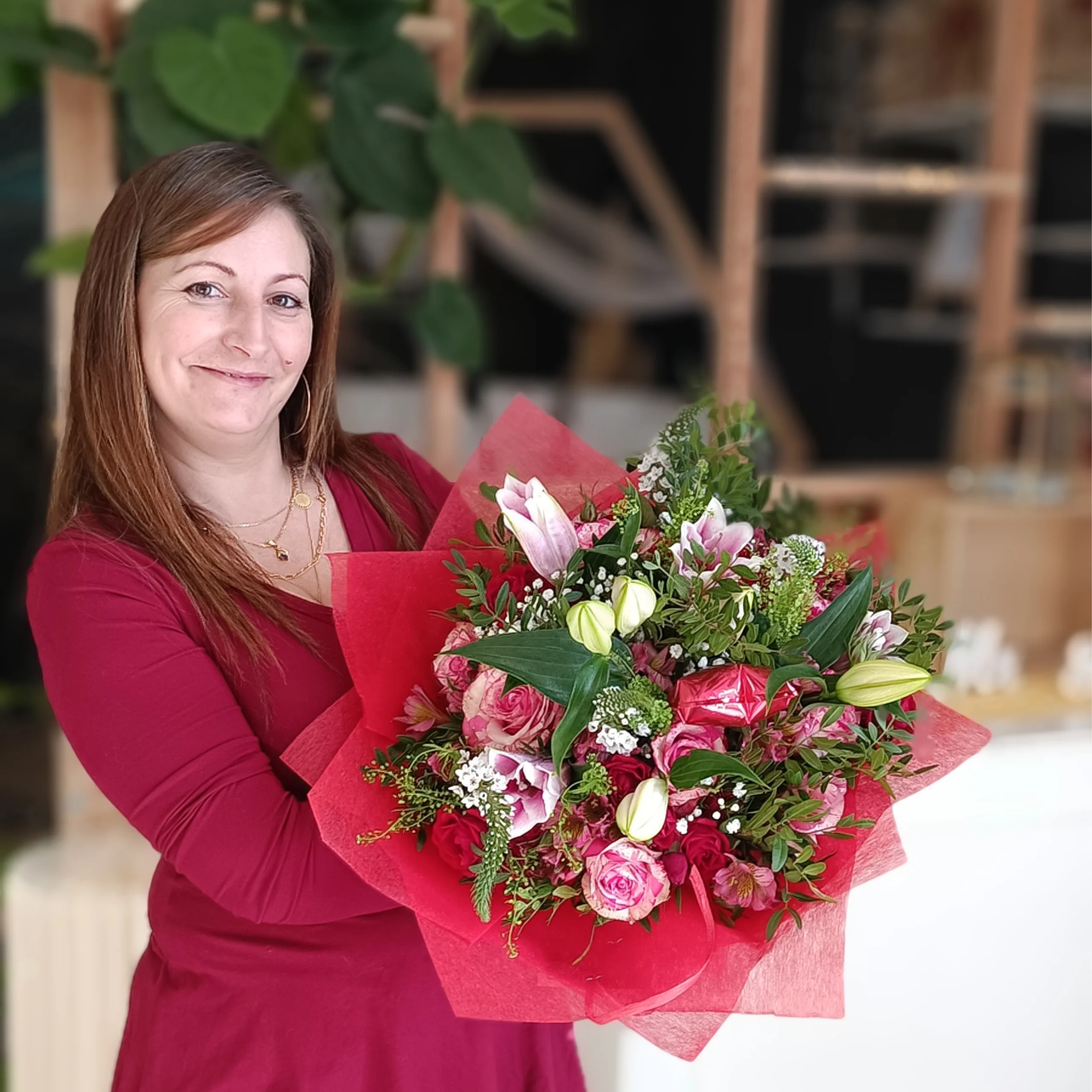 Livraison de fleurs Saint-Jean-du-Falga et proximité, par Créa'line Déco Bloom, artisan fleuriste
