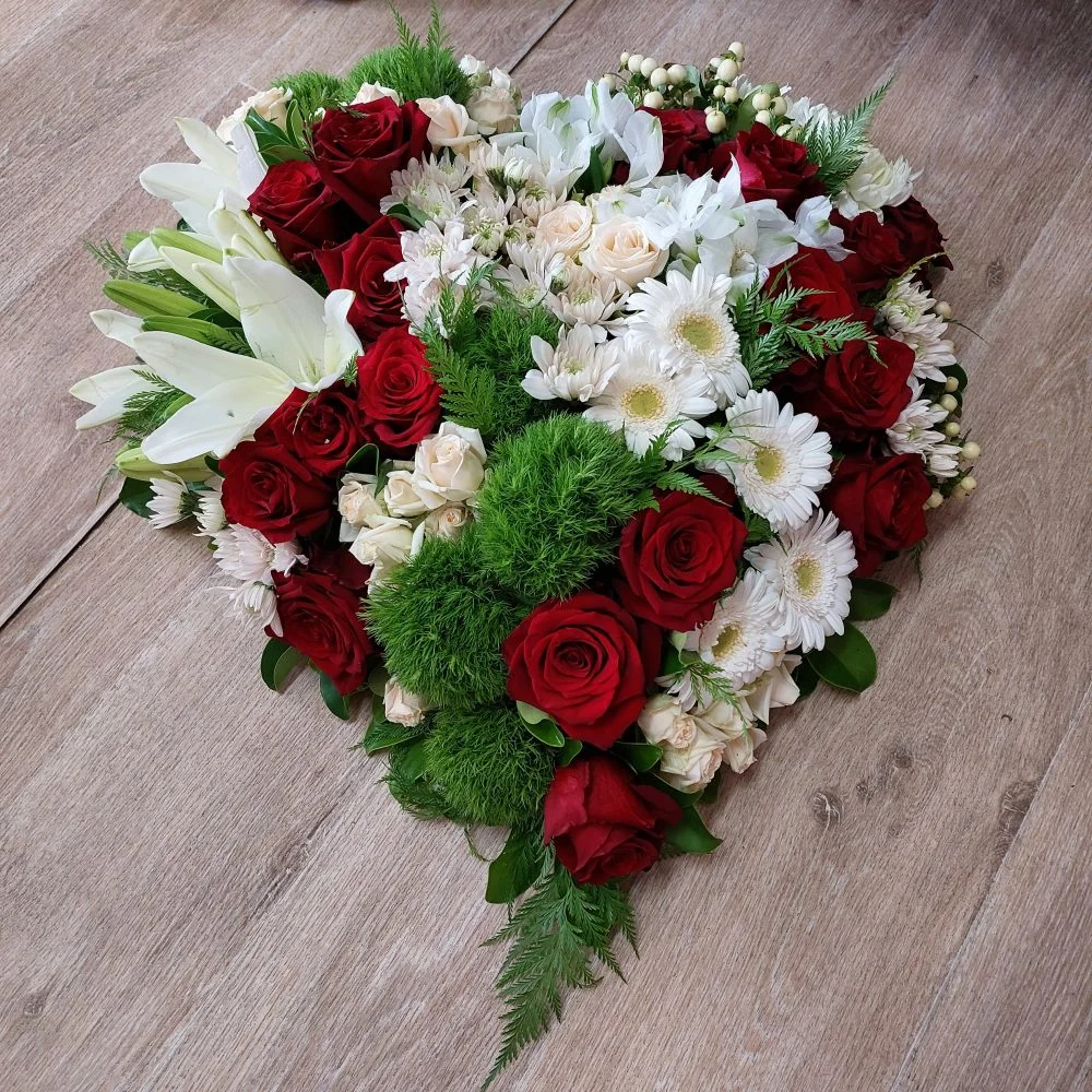 Coeur plein, par Sita Fleurs, fleuriste à Le Tampon