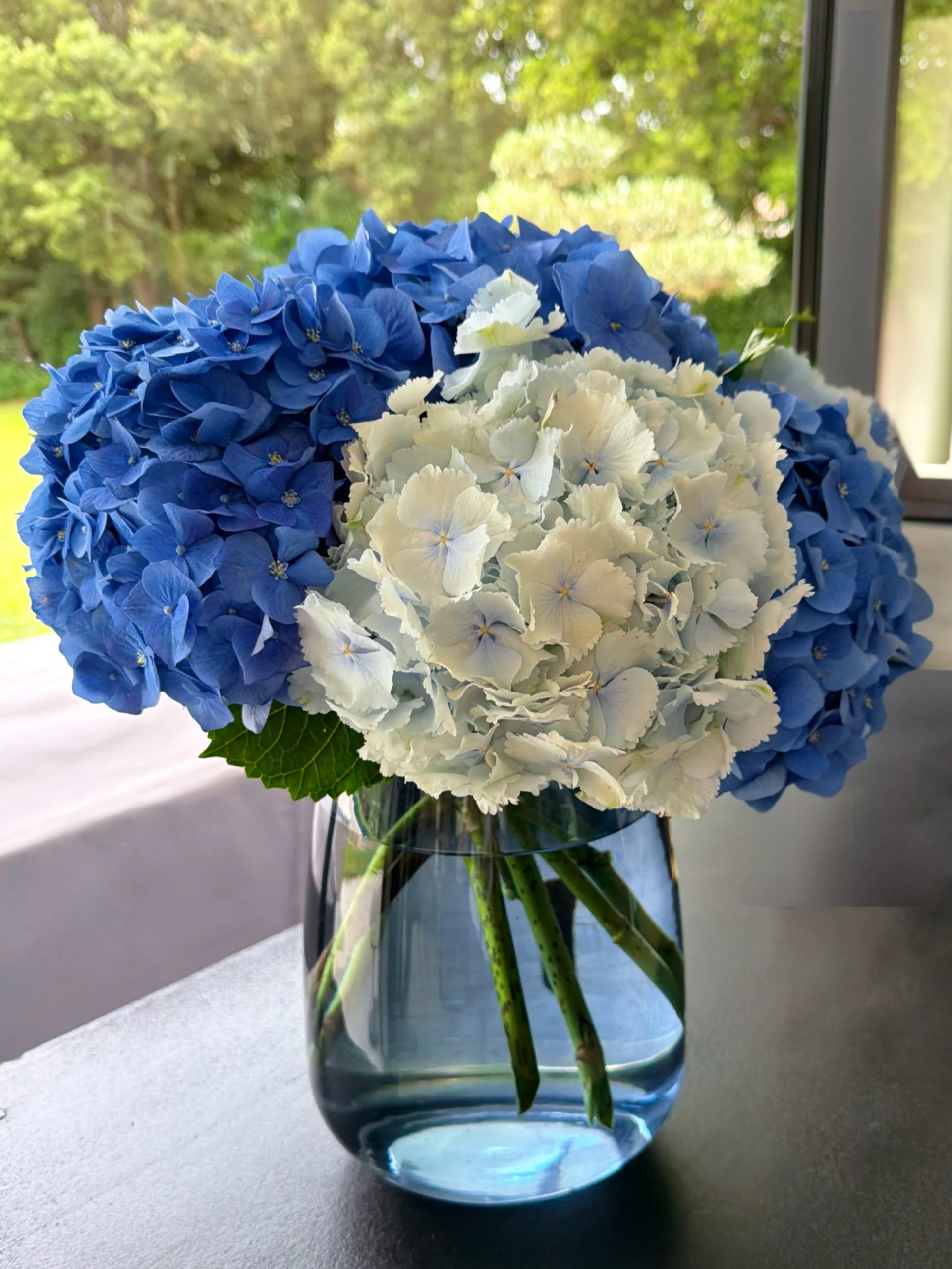 Bouquet d&rsquo;Hortensias, par Les Rêveries d'Elise - Studio floral, fleuriste à Aix-en-Provence