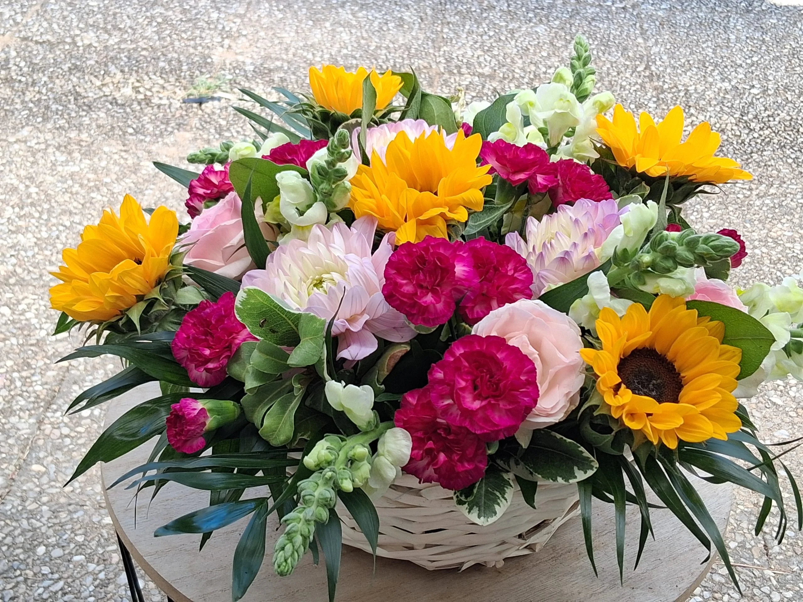 La Corbeille de Fleurs, par Bonheur des fleurs, fleuriste à La Montagne