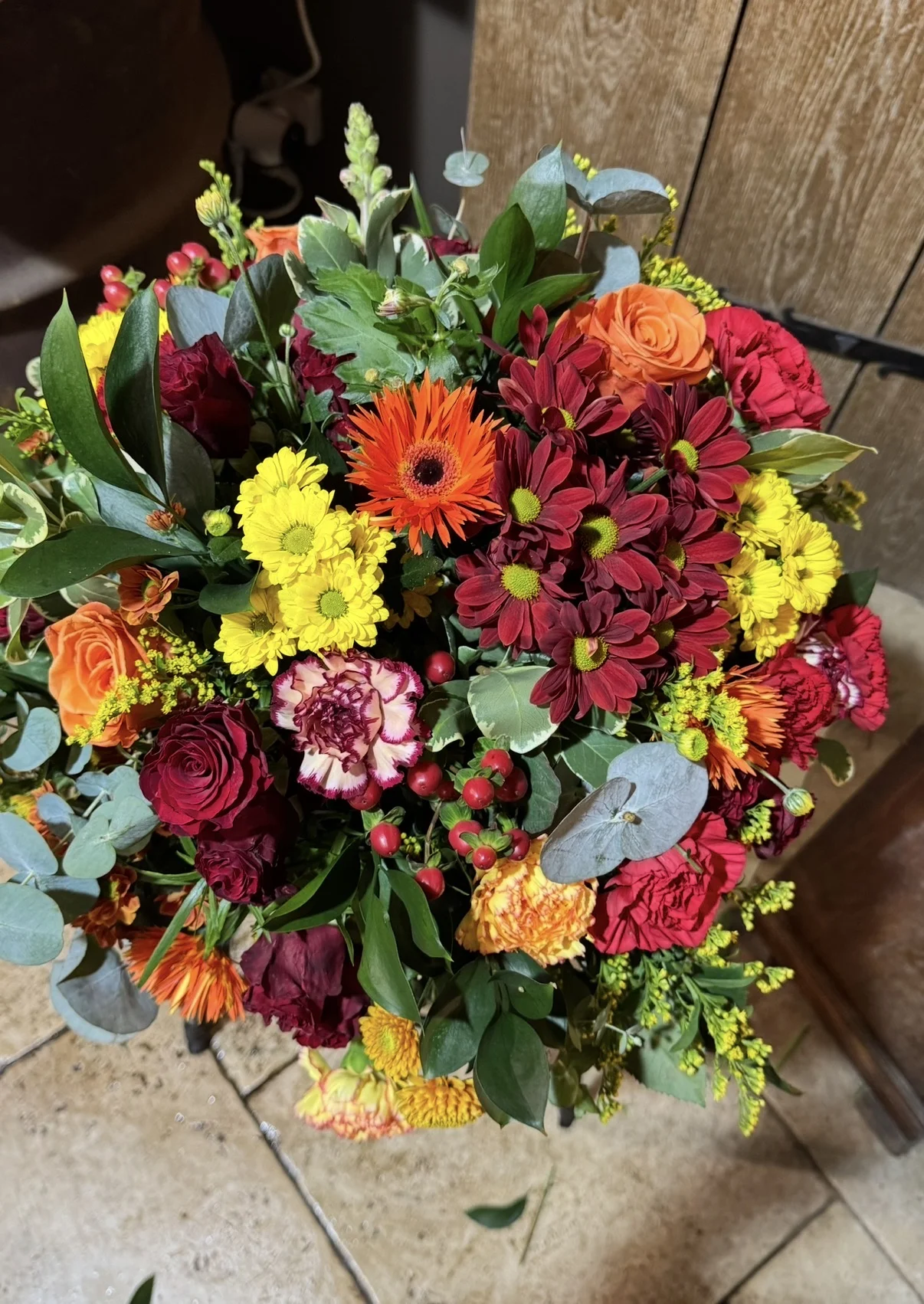 Bouquet Champêtre coloré, par La Melody des Fleurs, fleuriste à Montval-sur-Loir
