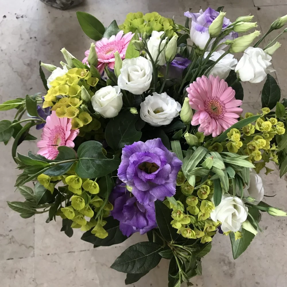 Bouquet champêtre, par A fleurs de peau, fleuriste à Les Mureaux