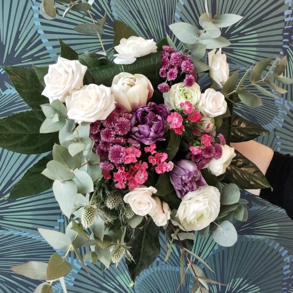 Bouquet Remerciements, par Végétalys, fleuriste à Maromme