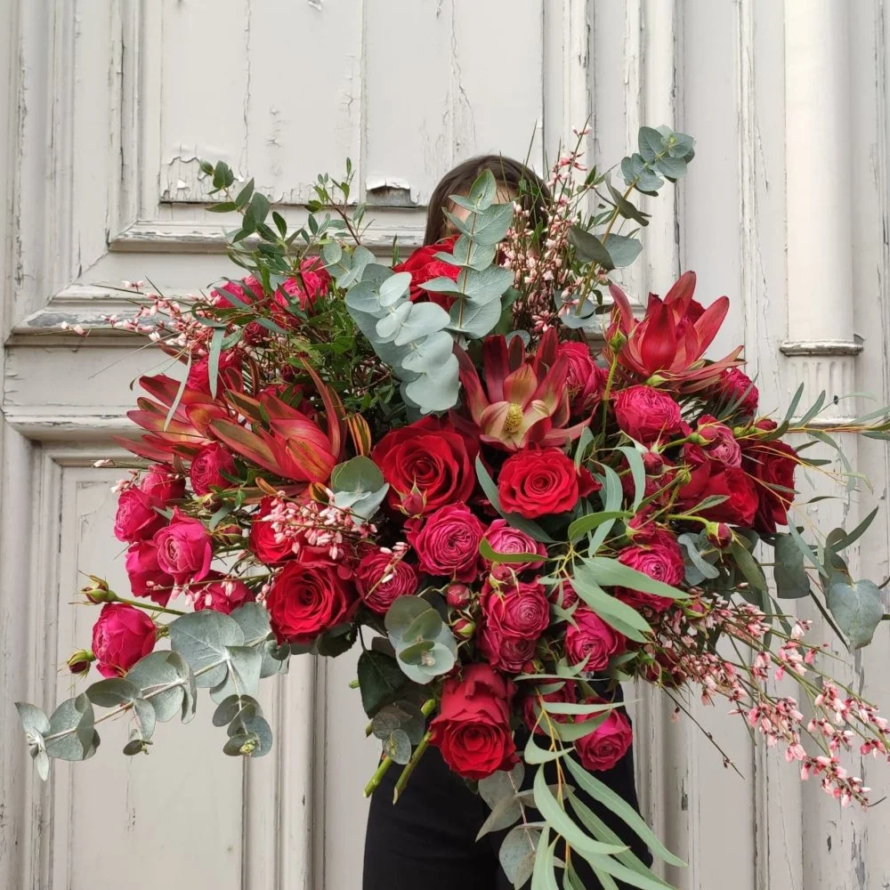 Bouquet Amour, par Atelier Armelle Alleton, fleuriste à Le Mans