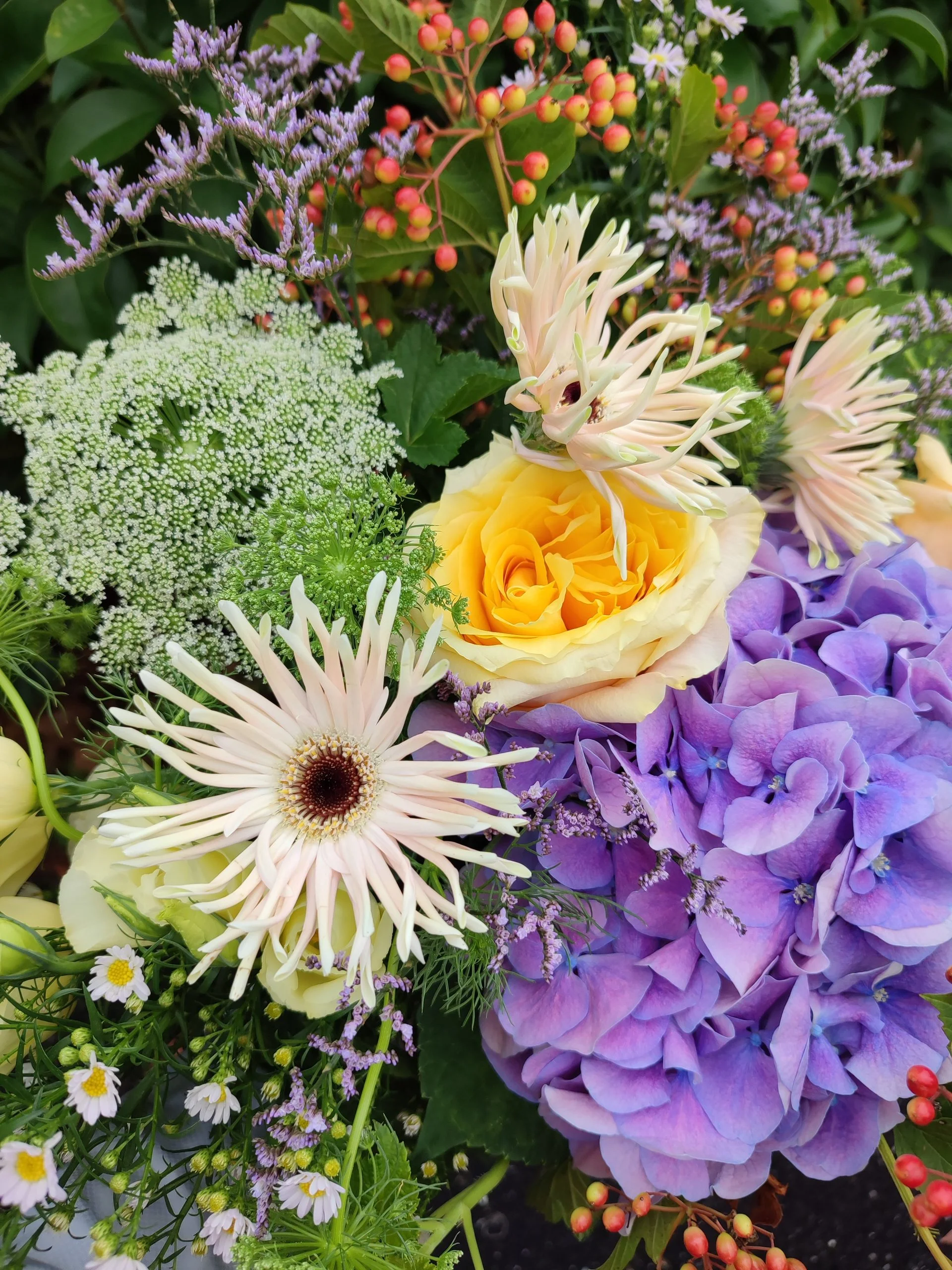 Bouquet Remerciements, par Fleuriste Guille, fleuriste à Sainte-Bazeille