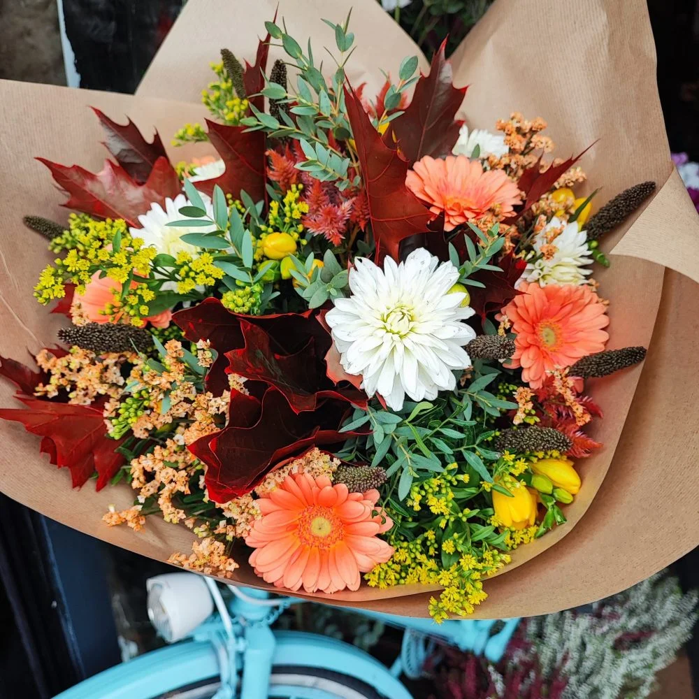Bouquet Automne, par L'ART Ô ZOIR, fleuriste à Tours