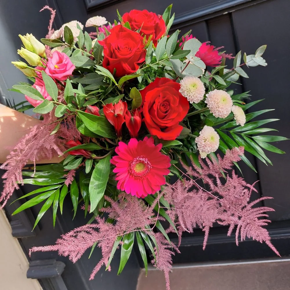 Bouquet Saint-Valentin, par Aux Fleurs De Nice, fleuriste à Colmar