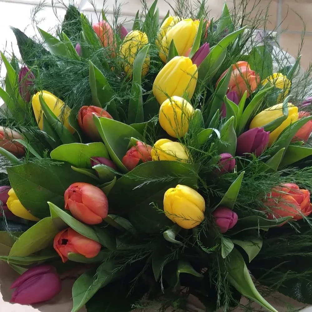 Bouquet de Tulipes, par Bonheur des fleurs, fleuriste à La Montagne