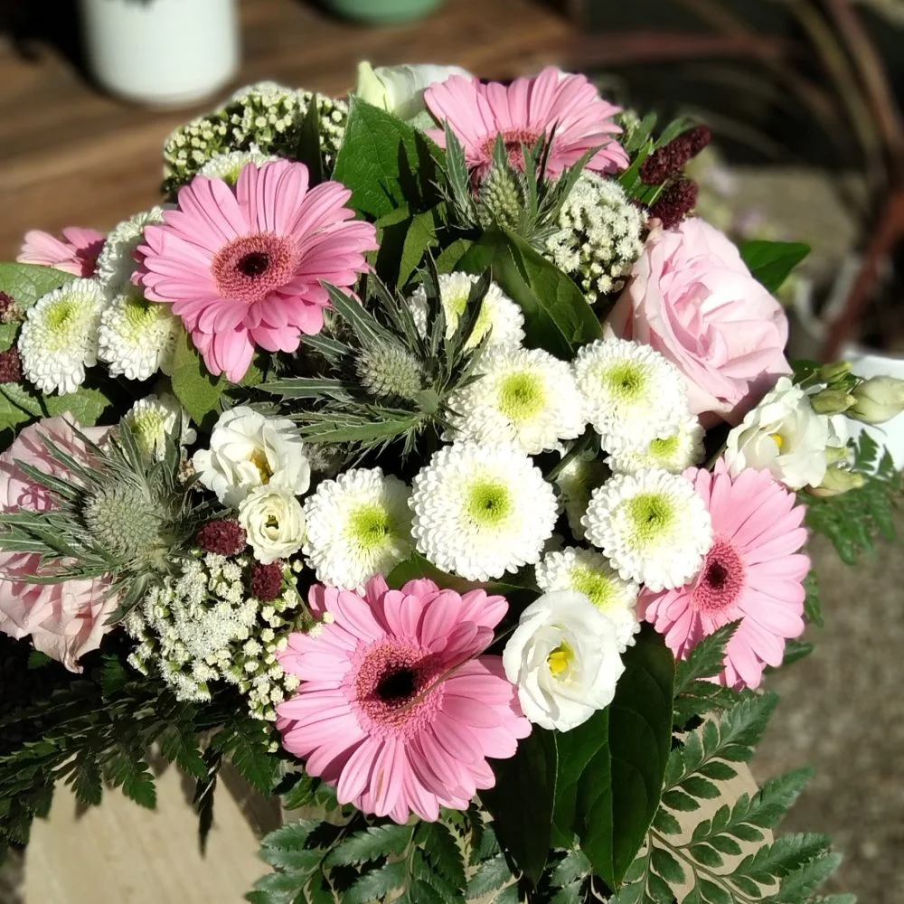 Bouquet Anniversaire, par Bonheur des fleurs, fleuriste à La Montagne