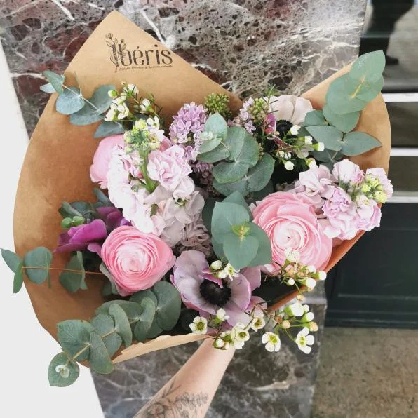 Bouquet Hiver, par Iberis Annecy, fleuriste à Annecy
