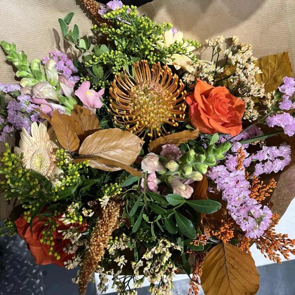 Bouquet Automne, par Bloemen By Célia, fleuriste à Hazebrouck