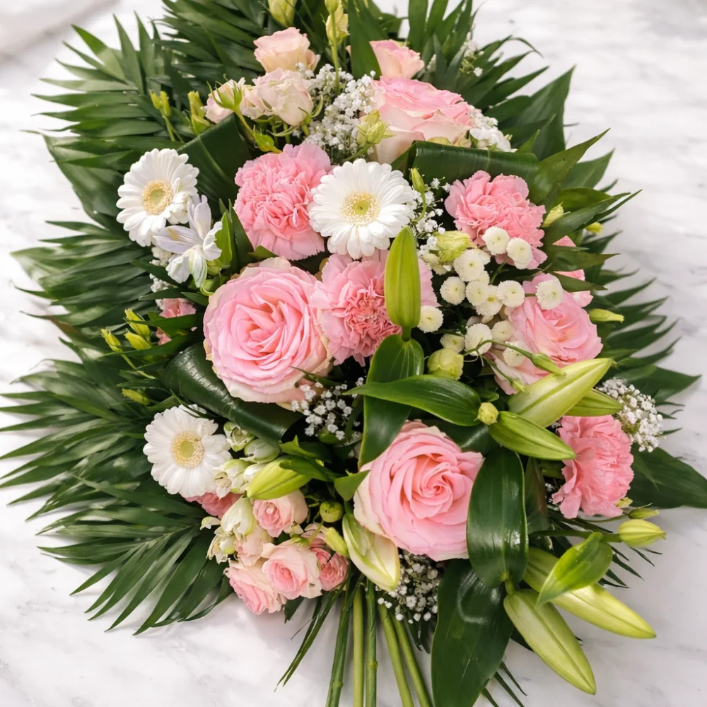 Bouquet de Deuil, par Maïfleurs, fleuriste à Douarnenez