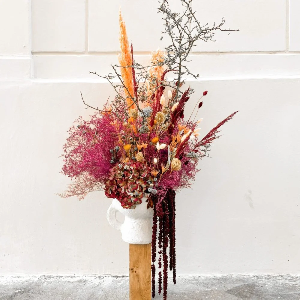 Bouquet de fleurs séchées, par Studio Maison Ciero, fleuriste à Paris