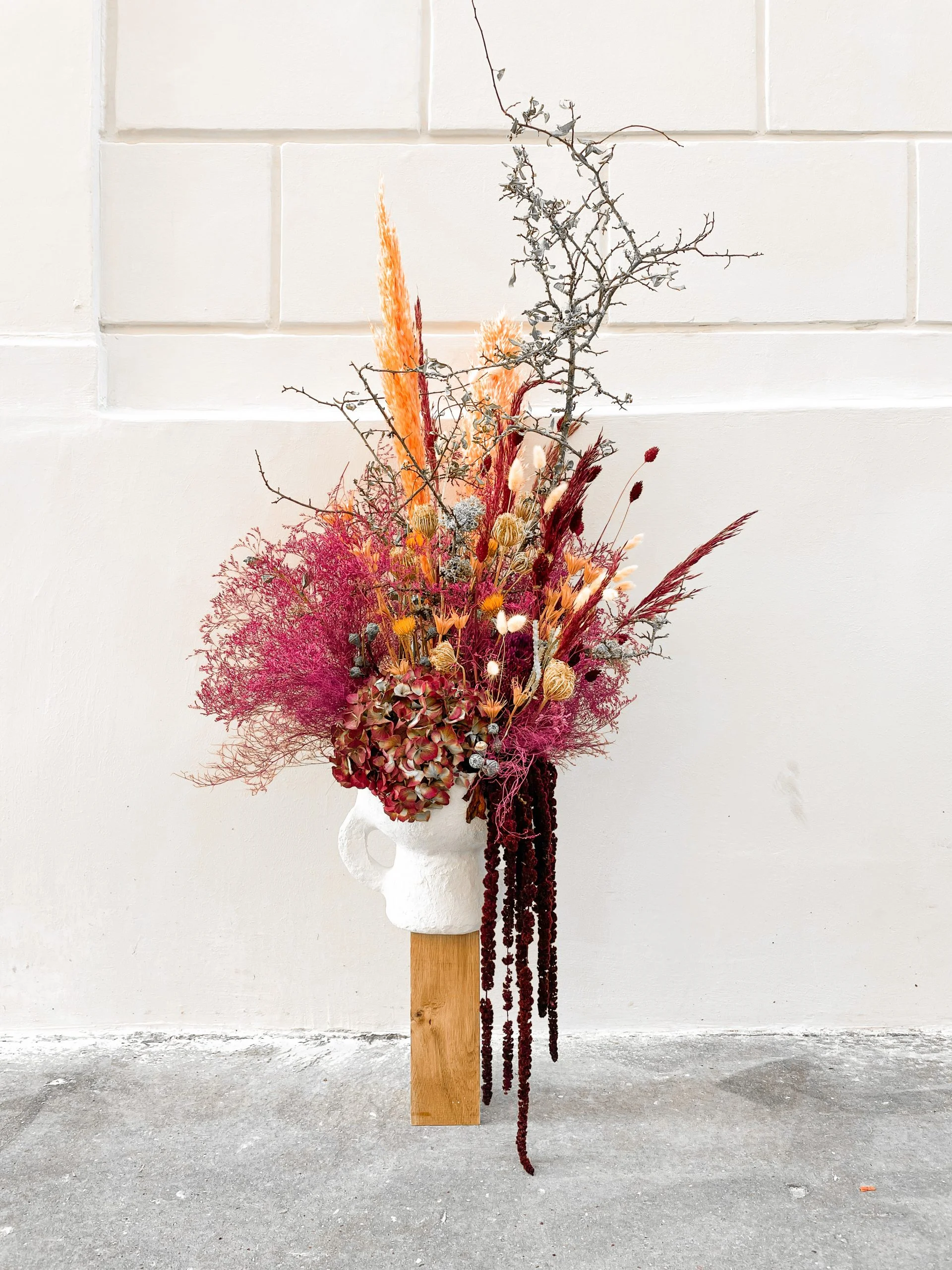 Bouquet de fleurs séchées, par Studio Maison Ciero, fleuriste à Paris
