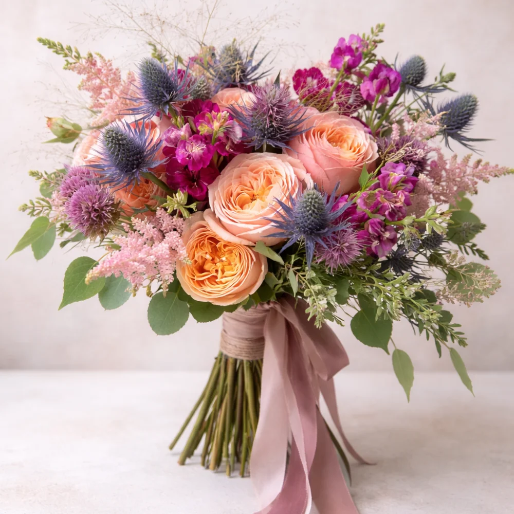 Bouquet Champêtre, par Audrey B. Fleuriste, fleuriste à Levallois-Perret