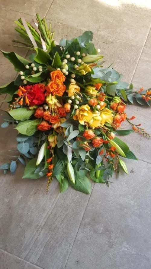 Bouquet champêtre, par Marie Starck, fleuriste à Soisy-sur-Seine
