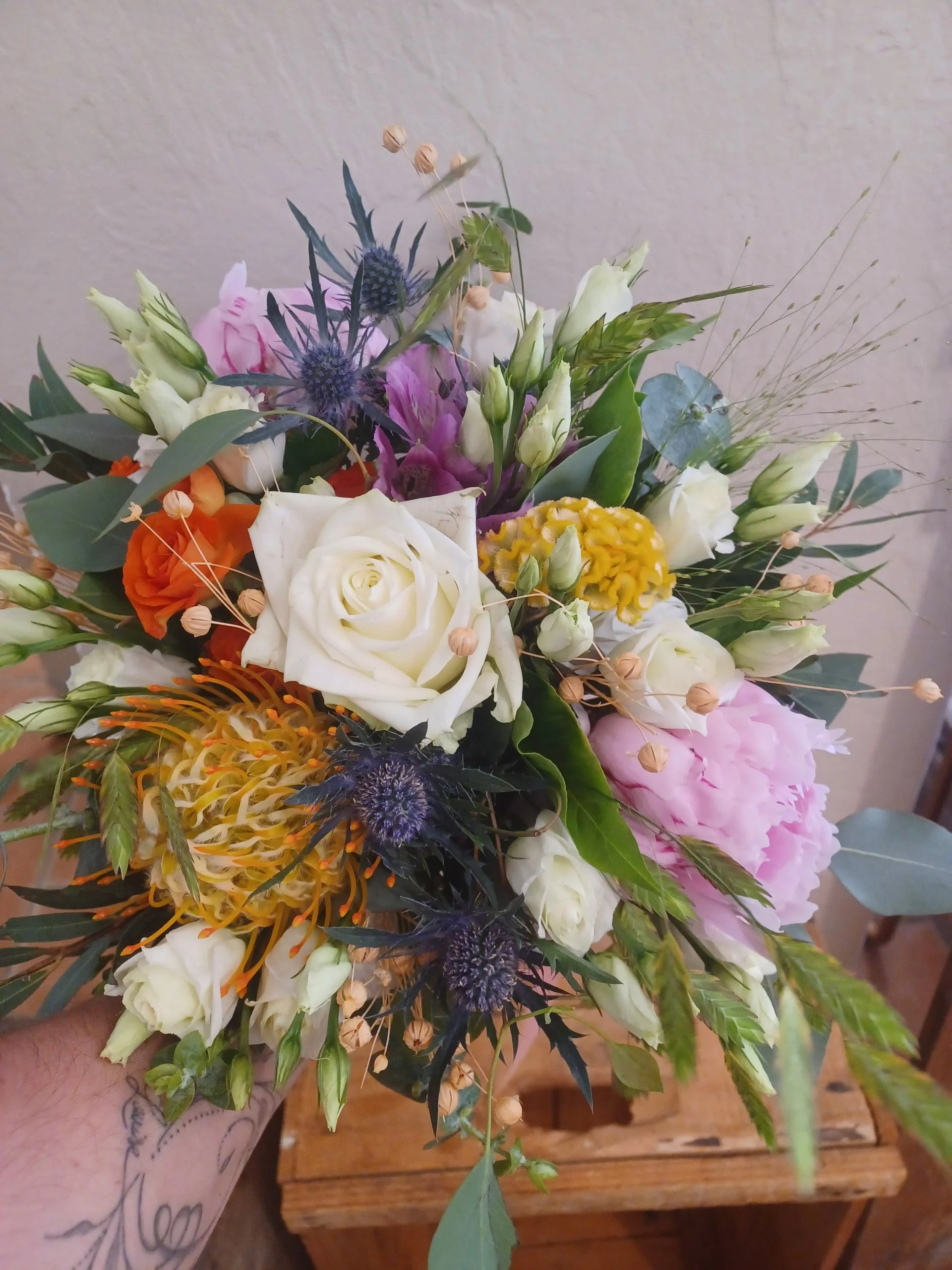 Bouquet de l&rsquo;Artisan, par CREA-THYM'FLORE, fleuriste à Châteauneuf-en-Thymerais