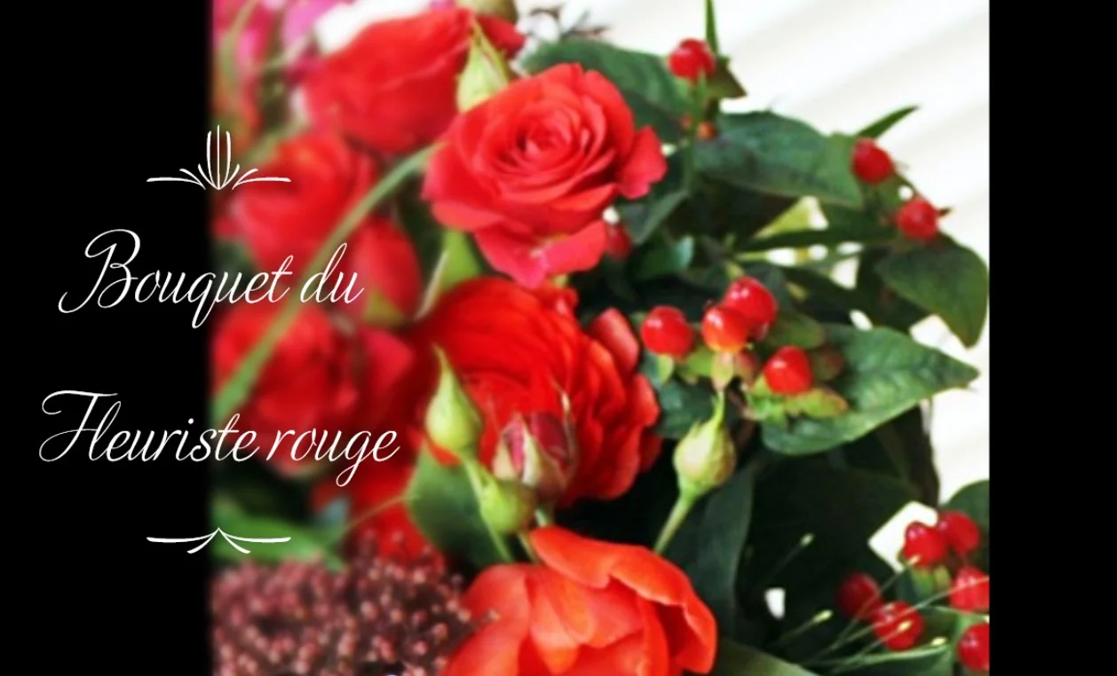 Bouquet Amour, par L'Espace d'Un Matin, fleuriste à Lyon