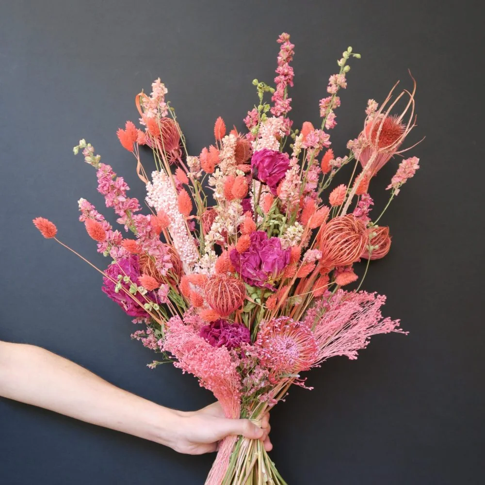 Bouquet de fleurs séchées, par Studio Maison Ciero, fleuriste à Paris
