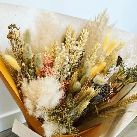 Bouquet de fleurs séchées, par Pastel Fleuriste, fleuriste à Nevers