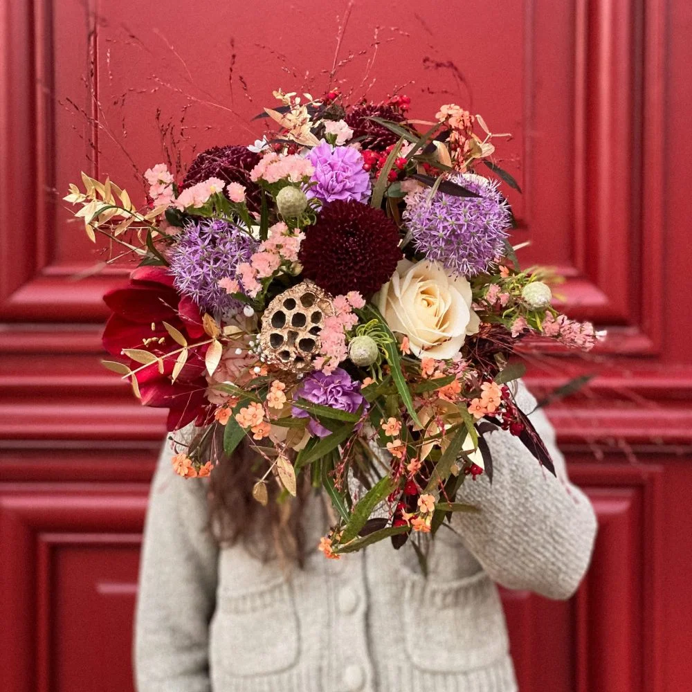 Bouquet de Noël, par Figa e Mimosa, fleuriste à Metz