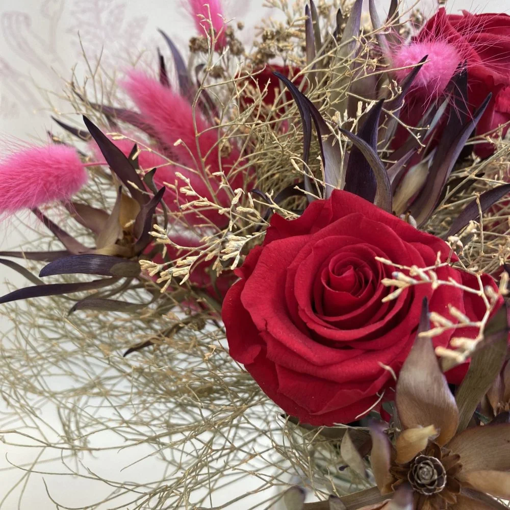 Bouquet de Fleurs Séchées, par Côté Fleuri, fleuriste à Pau