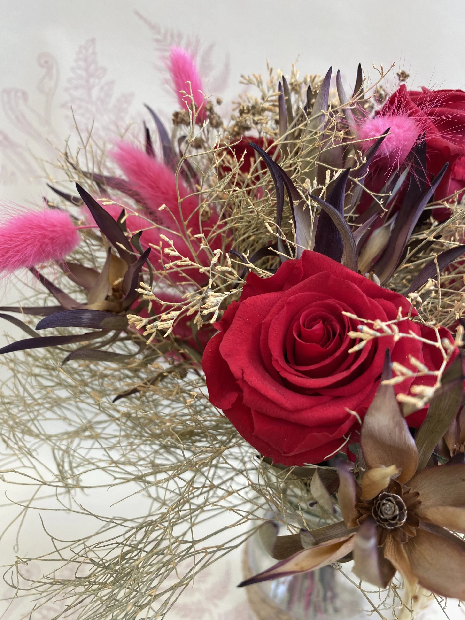 Bouquet de Fleurs Séchées, par Côté Fleuri, fleuriste à Pau