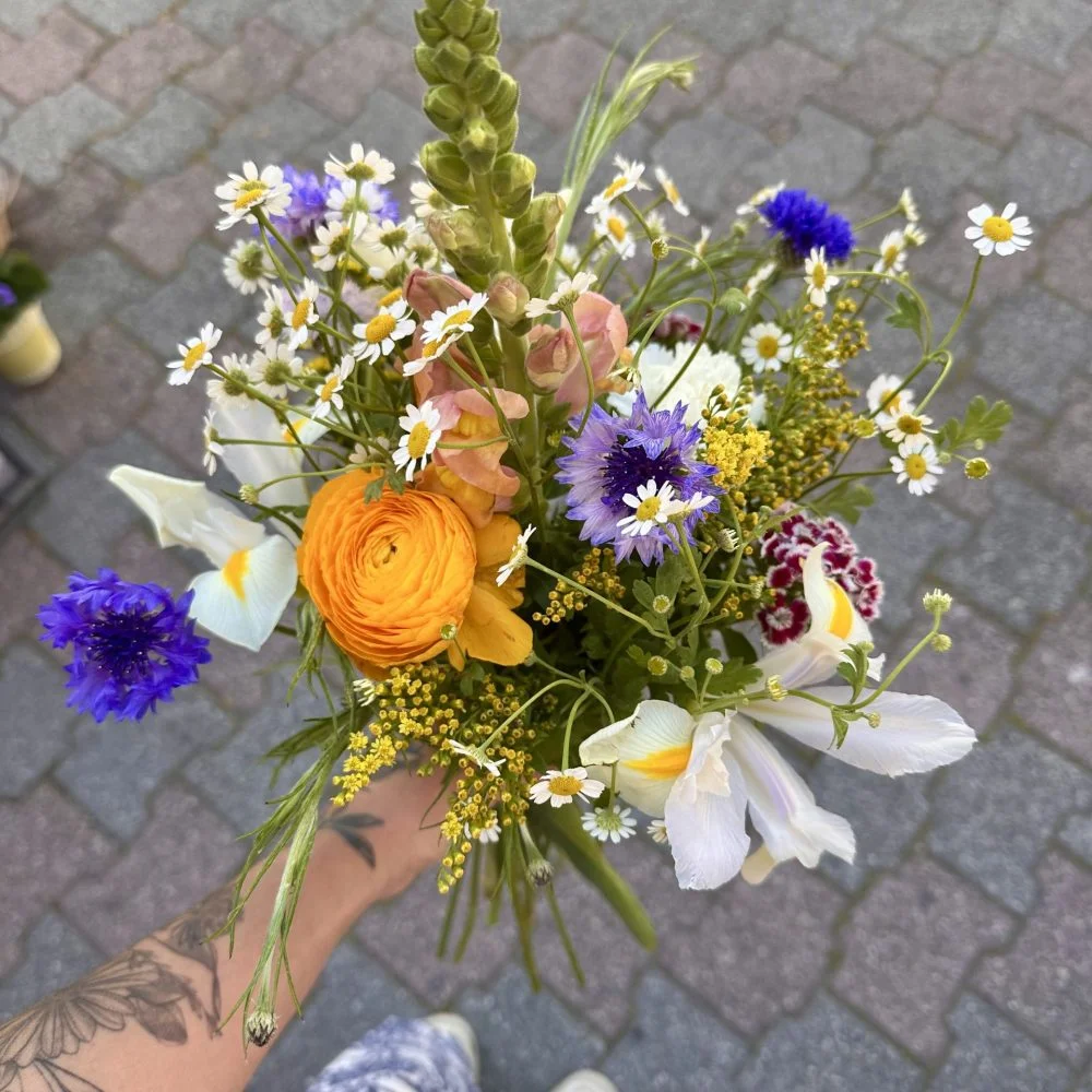 Bouquet Champêtre, par Mimimosa, fleuriste à Nyons