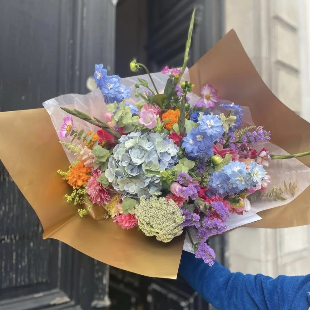 Bouquet Rétablissement, par Mademoiselle Pivoine, fleuriste à Paris