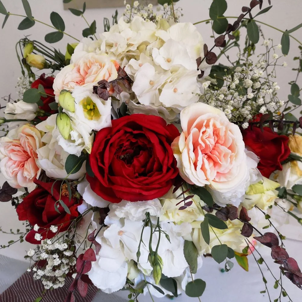 Bouquet Naissance, par Les Ambiances de Yami, fleuriste à Cambernard
