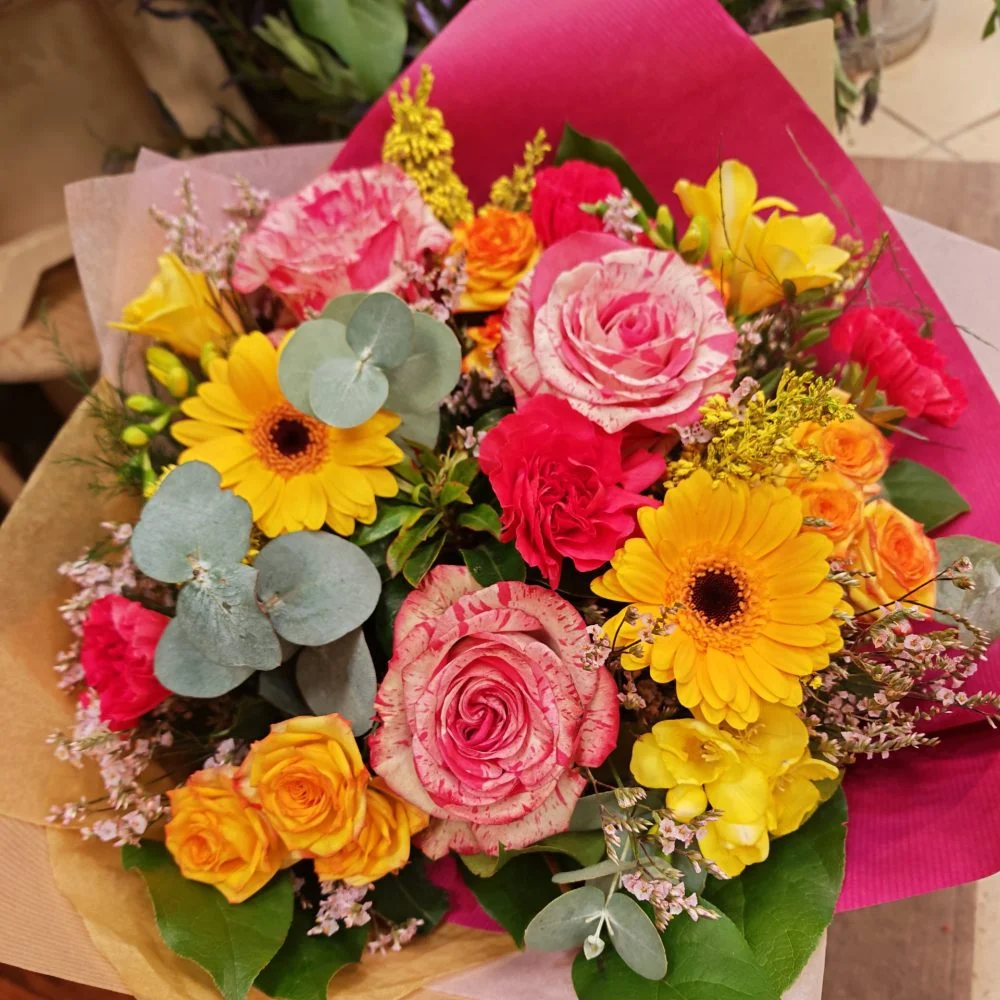 Bouquet Anniversaire, par L'arrosoir de Marie, fleuriste à Fontaine-la-Guyon