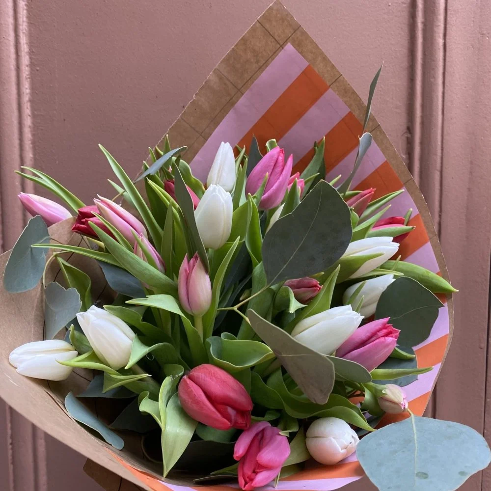 Bouquet de Tulipes, par Maison Tulipe, fleuriste à Rennes