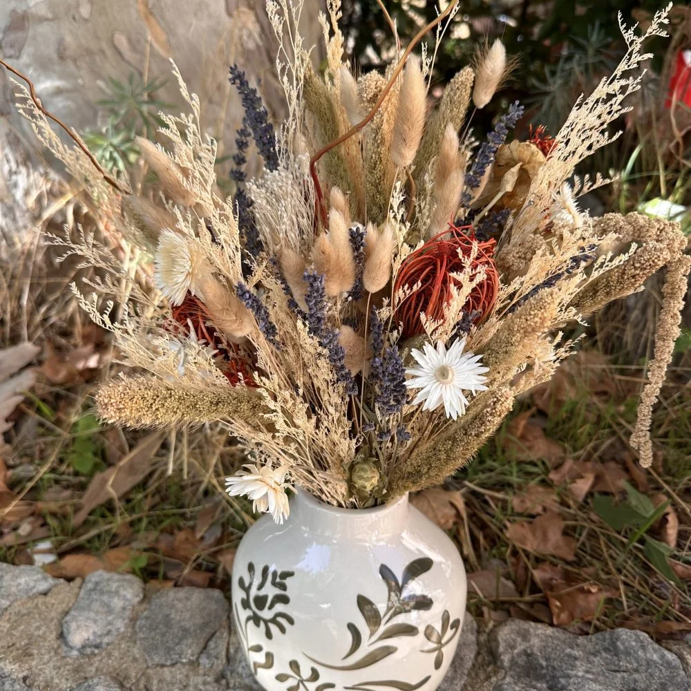 Bouquet de Fleurs Séchées, par Mimimosa, fleuriste à Nyons