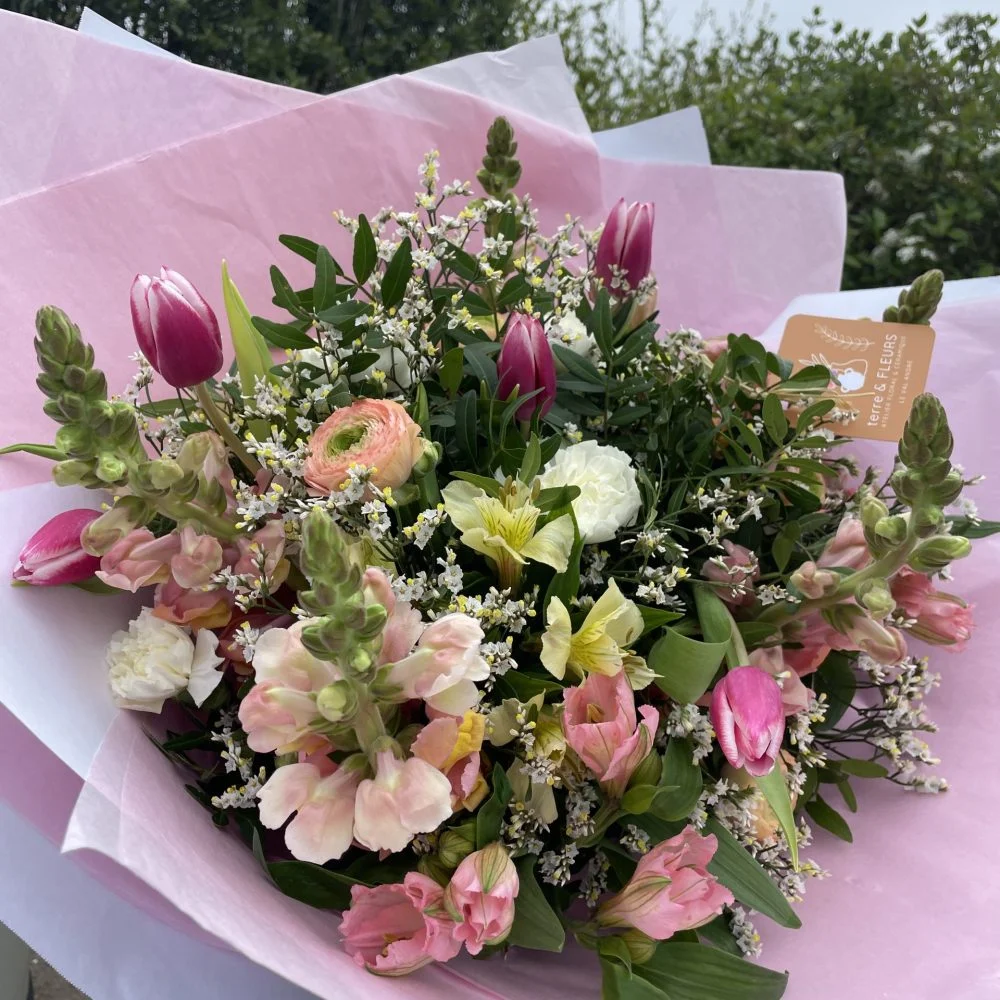 Bouquet Anniversaire, par Atelier floral'terre & FLEURS', fleuriste à Pléneuf-Val-André