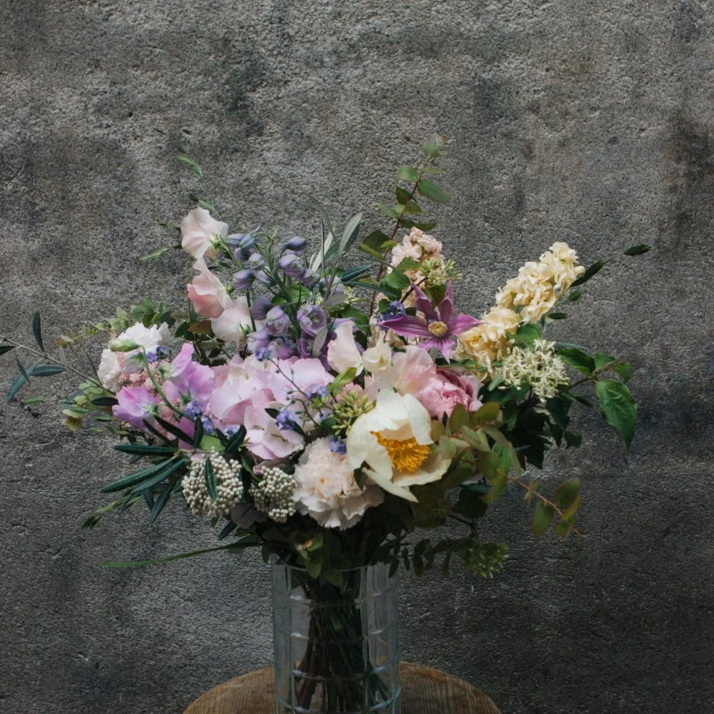 Bouquet Naissance, par Poppy Figue, fleuriste à Toulouse
