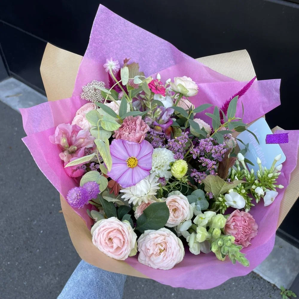 Bouquet Bonne Fête, par Les Imparfaites, fleuriste à Cesson-Sévigné