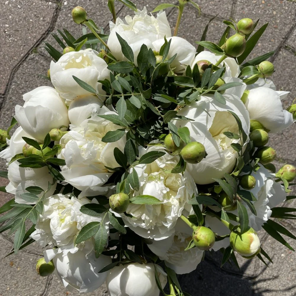 Bouquet de Pivoines, par Florilys, fleuriste à La Chaussée-Saint-Victor