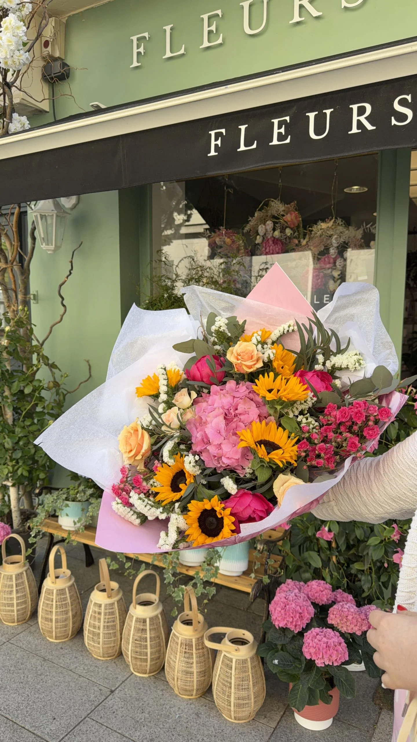 Bouquet Été, par Fleurs d’élégance, fleuriste à Caen