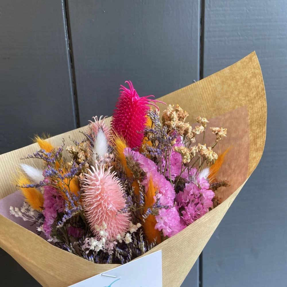 Bouquet de Fleurs Séchées, par Eglantine Fleuriste, fleuriste à Bouguenais