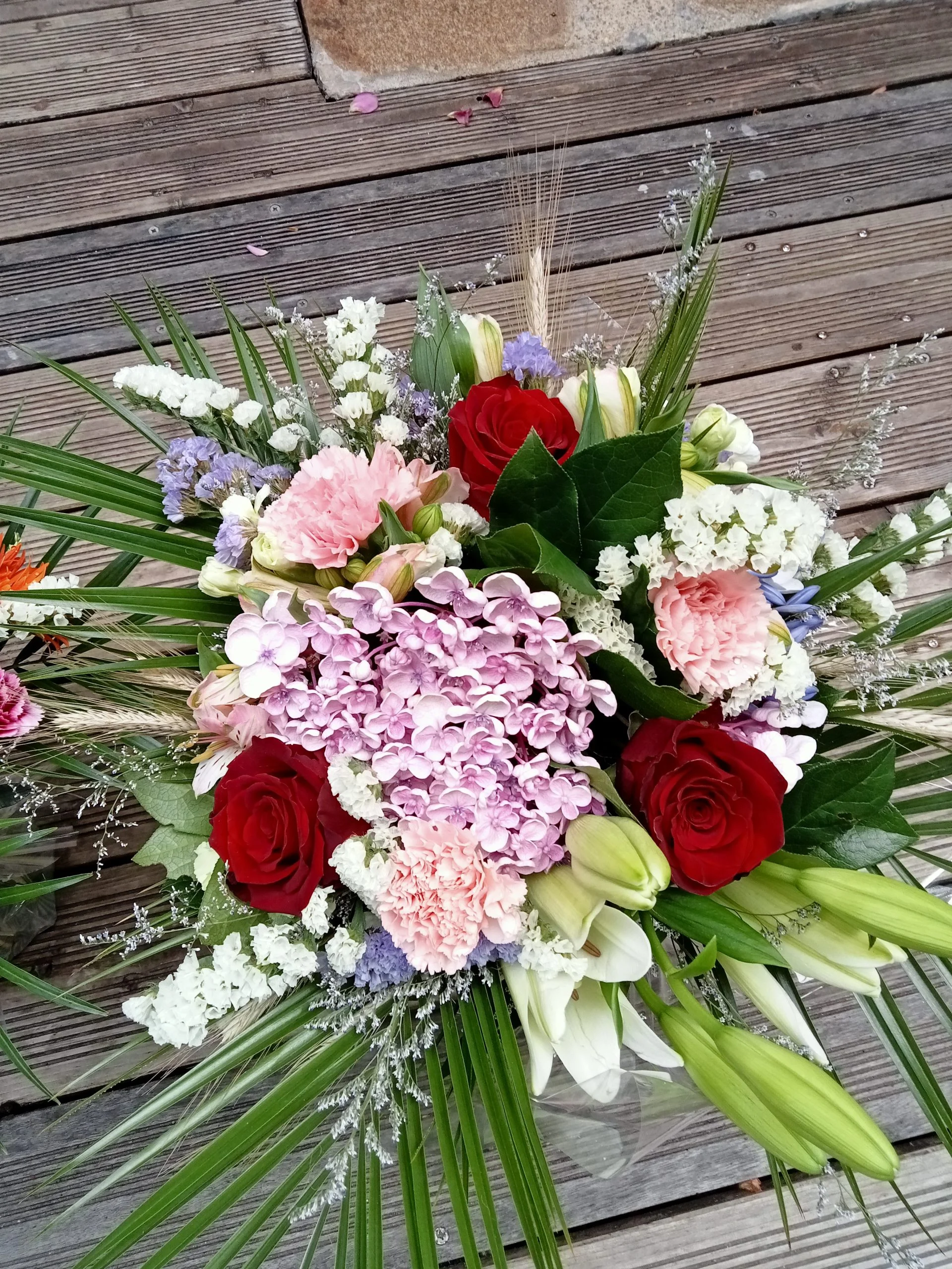 Bouquet Anniversaire, par O'Capucines, fleuriste à Quimper